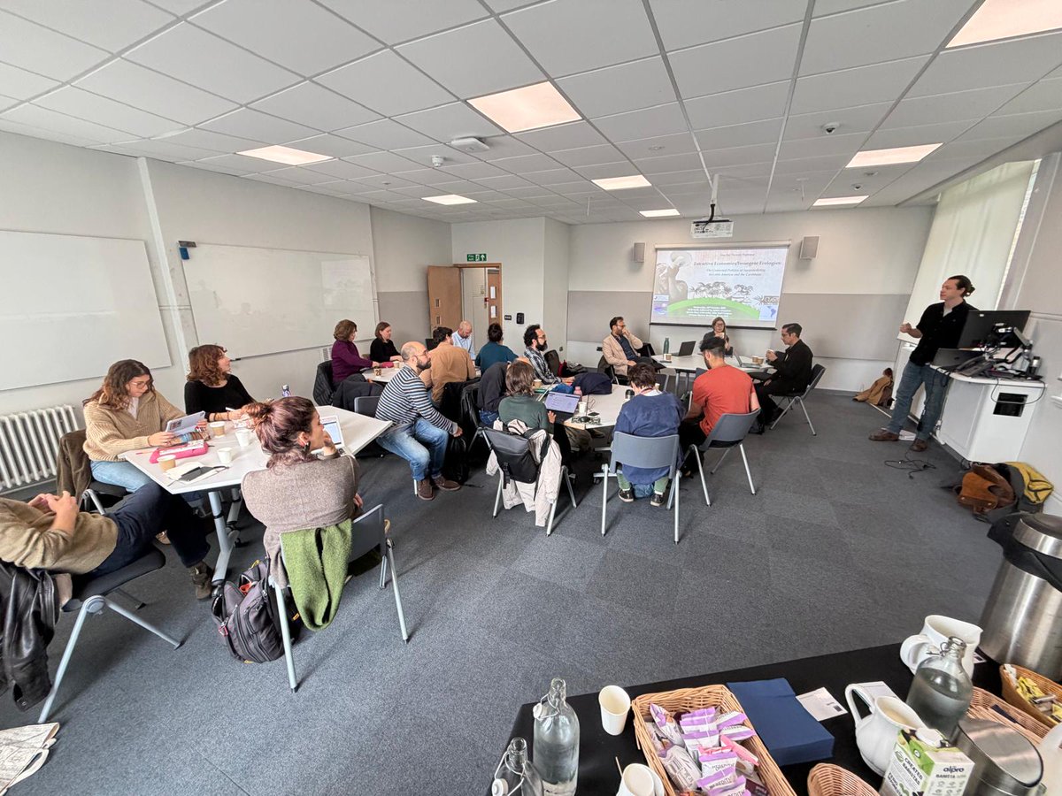 Our <a href="/CRoLACqmul/">CRoLAC</a> event, Extractive Economies/Insurgent Ecologies workshop, was a truly special moment, gathering a stellar line-up of thinkers/activists and a generous audience. Sparkling conversation across a range of themes, approaches and experiences.

<a href="/PenelopeAnthias/">Penelope Anthias</a>