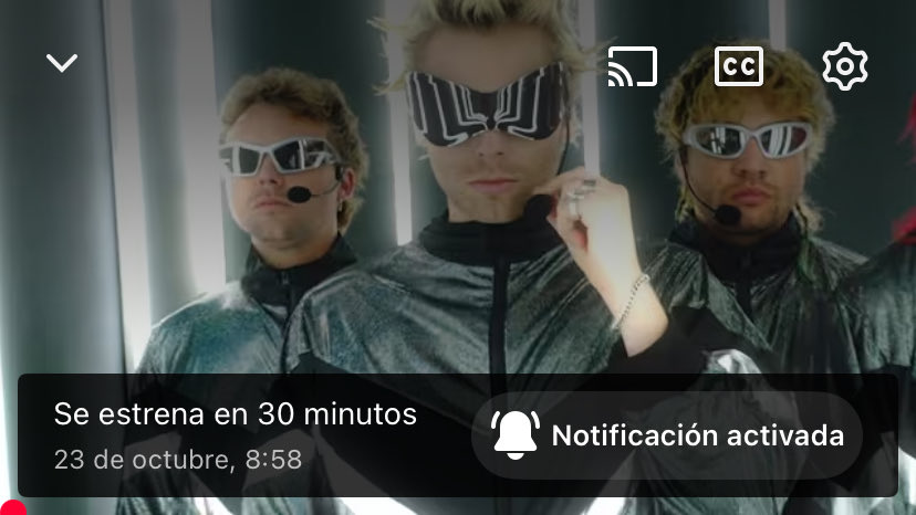 Move5SOSPy's tweet image. El video del nuevo single “Boyband” está programado para estrenarse en 30 minutos! 
youtu.be/E2xrxPjg8pw?si…