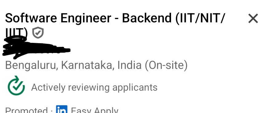 How to miss out on some of the best engineering talent: add tier 1 college names to your job title.

The college tag might  give some a head start, but ability will beat it each and every time.