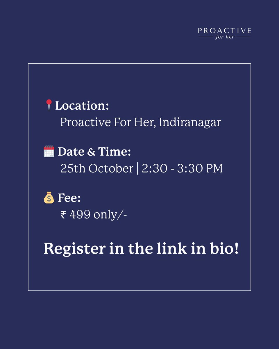 Team_Proactive's tweet image. 2 days left!!! Limited seats available, register in the link in bio 🤍

#vaginismus #meetandgreet #event #bangalore #womenshealthcare #proactiveforher