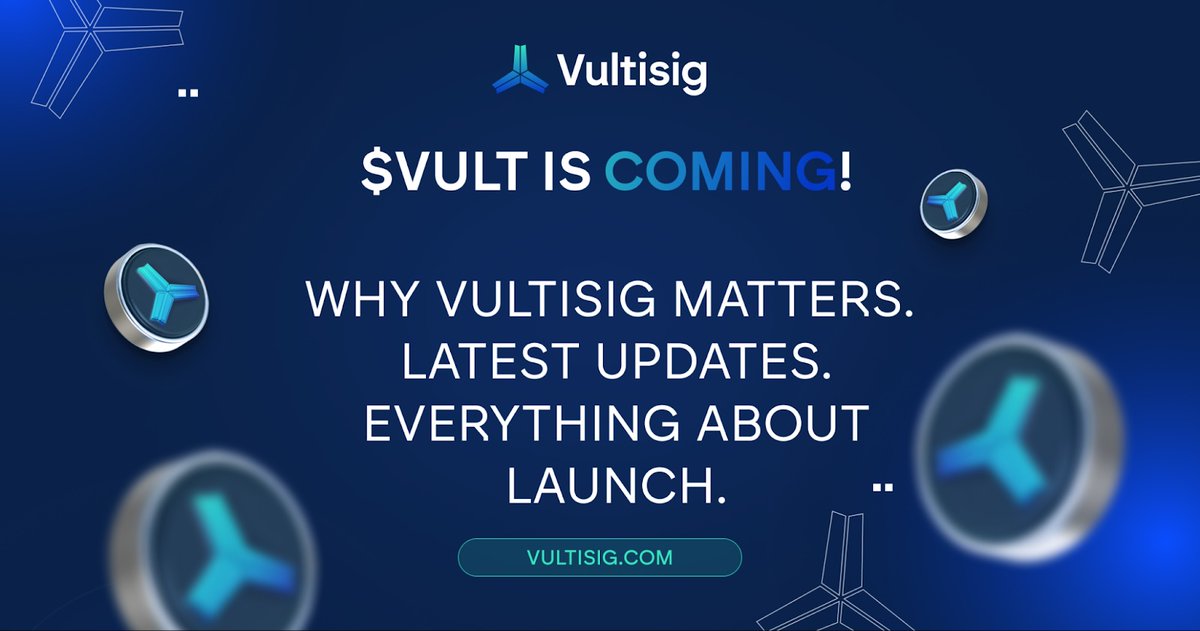 The wait is almost over. Vultisig is preparing for the $VULT token launch next Tuesday.

We took a closer look at the product, the vision, and everything happening behind one of the most anticipated launches this month.

Don’t miss your chance to grab a whitelist spot at