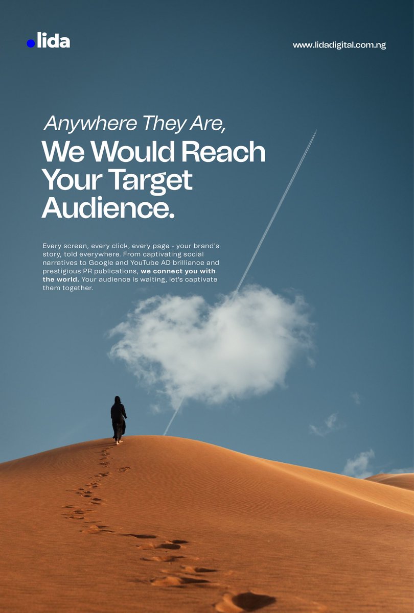 lida_digital's tweet photo. From social stories to PR brilliance, we take your message where it matters most — to your target audience👌🏾

#ChooseLidaDigitalToday https://t.co/yesFT7wFhe