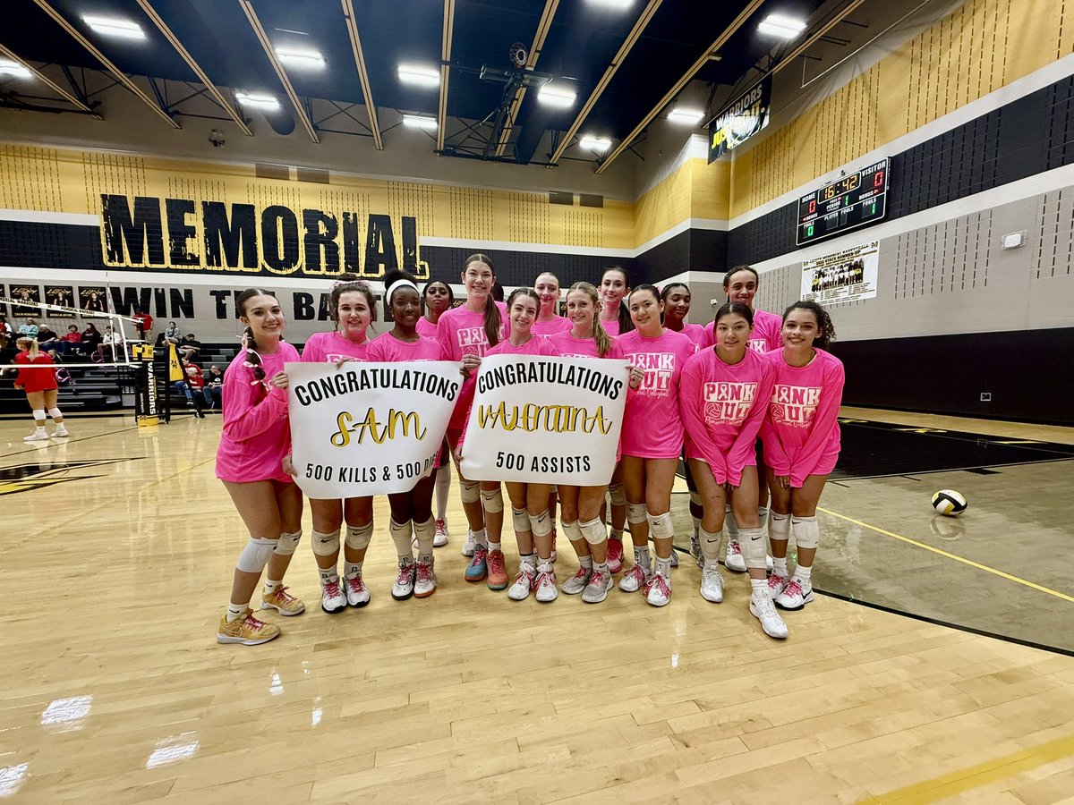 Memorial Volleyball tweet media