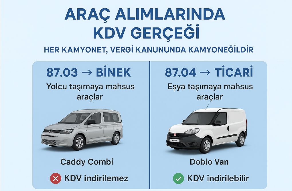 Araç Alımlarında KDV Gerçeği: Ruhsat Değil, GTİP Konuşur
SERTAÇ IŞIK Accounting Department Supervısor