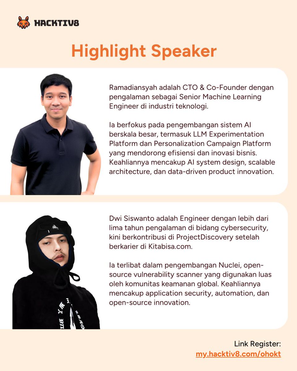 grafisity's tweet image. Tech makin canggih, tapi ancamannya juga makin nyata. Kamu siap belajar hal yang paling dibutuhin sekarang — AI & Cybersecurity?