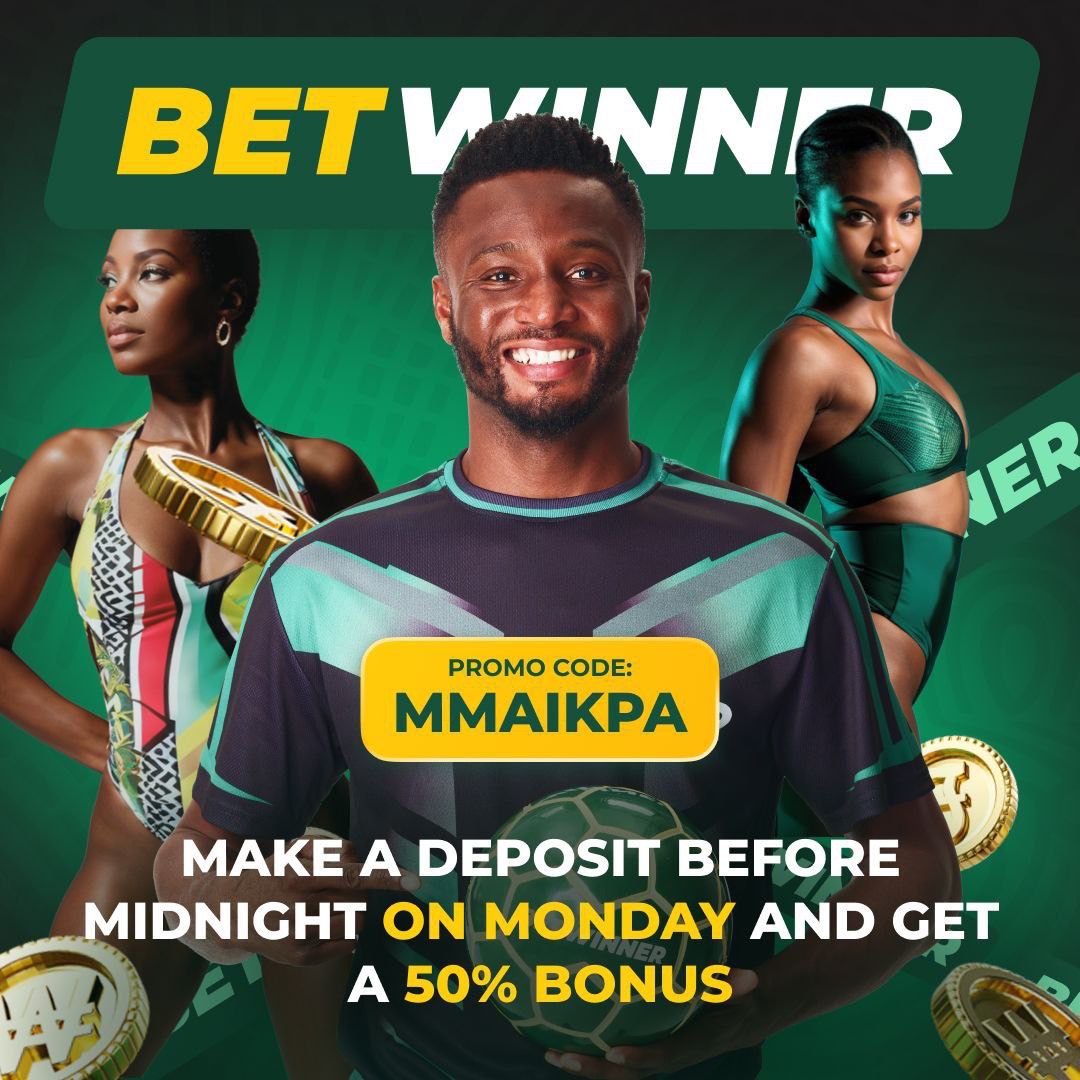 Sports analysis (@sportking00) on Twitter photo Betwinner has what it takes to satisfy it's players✅
Register on Betwinner today👉bwredir.com/2vBR?p=%2Fregi…
Promocode👉MMAIKPA
Booking Code👉J0GLD
Rollover day 4 ready 👯♂️👯♂️👯♂️
<a href="/loudpunts/">LOUDPUNTS☘️🍀🍀</a> <a href="/BetwinnerNg/">BetwinnerNG</a> <a href="/bettinghubgames/">BETTING HUB ⭐️🫵🏽</a> <a href="/Ekemini_Robert0/">Ekemini Robert</a> <a href="/betwinner__eng/">Betwinner</a> Betwinner has what it takes to satisfy it's players✅
Register on Betwinner today👉bwredir.com/2vBR?p=%2Fregi…
Promocode👉MMAIKPA
Booking Code👉J0GLD
Rollover day 4 ready 👯♂️👯♂️👯♂️
<a href="/loudpunts/">LOUDPUNTS☘️🍀🍀</a> <a href="/BetwinnerNg/">BetwinnerNG</a> <a href="/bettinghubgames/">BETTING HUB ⭐️🫵🏽</a> <a href="/Ekemini_Robert0/">Ekemini Robert</a> <a href="/betwinner__eng/">Betwinner</a>