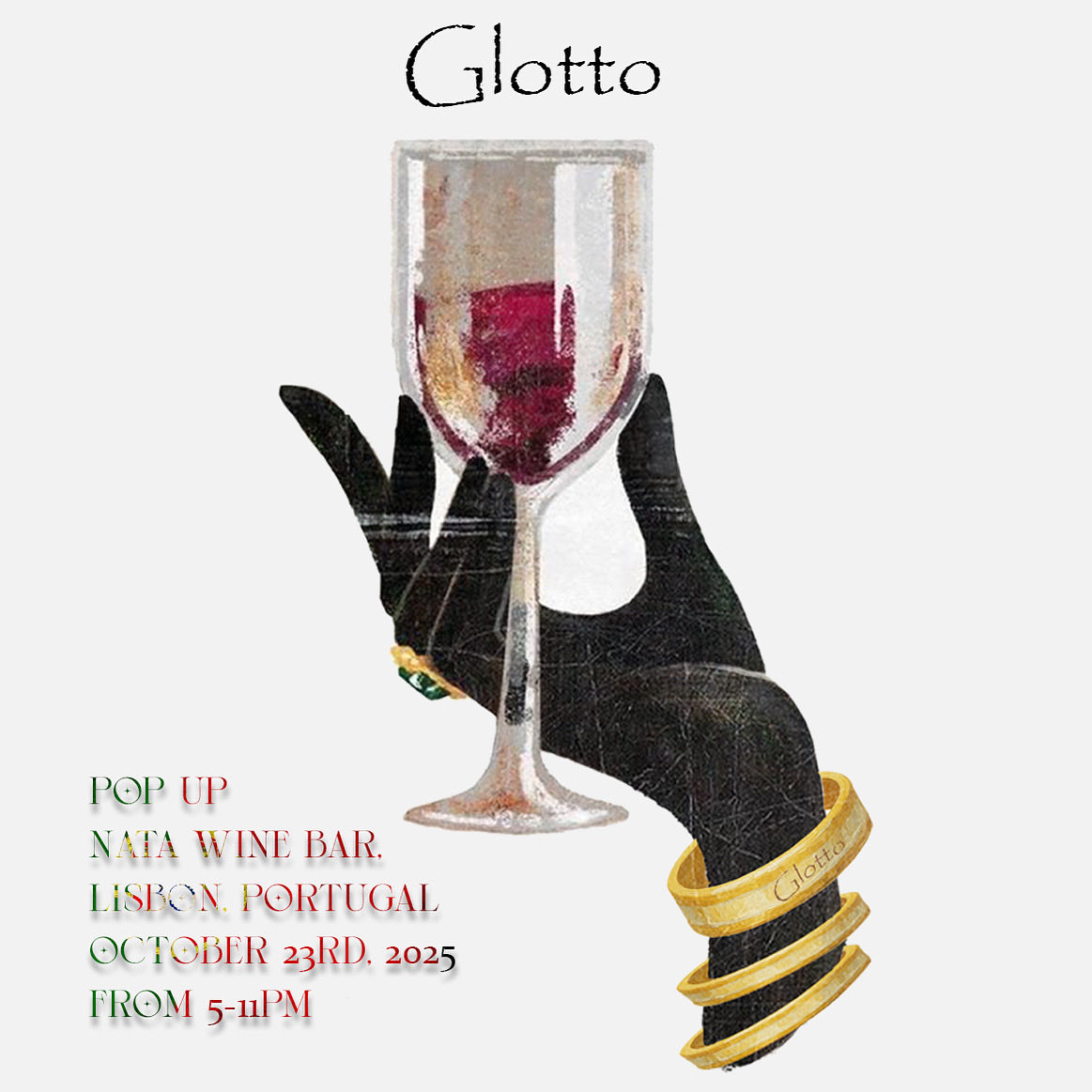 GLOTTO lands in 🇵🇹 Lisbon!
Join us at @nata_winebar on Oct 23, 5–11PM for an intimate pop-up exploring the textures of the Glottoverse , featuring our latest SS/26 collection &amp; the Glotto x <a href="/pinkbotoshop/">Pink Boto</a> collab connecting the Okavango  &amp; Amazon. 🍷✨
#GlottoGlow