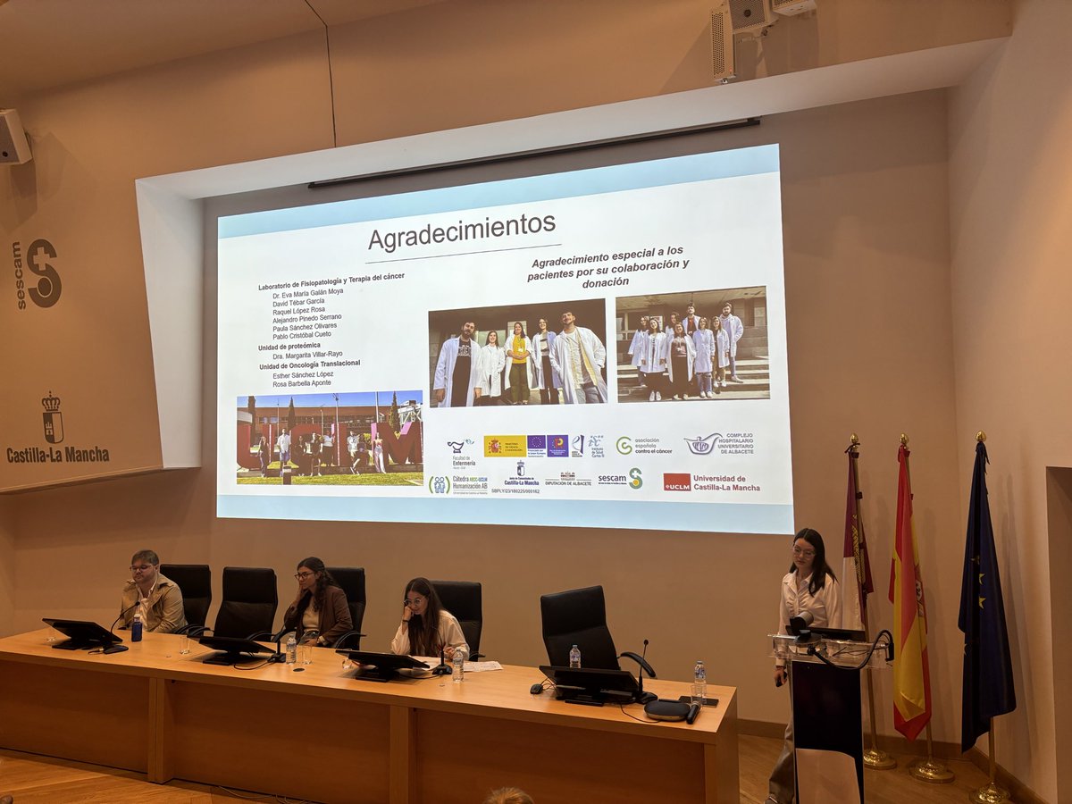 EvaGalanMoya's tweet image. Hoy estamos en el que fue mi hogar durante a mi vuelta a España para presentar los primeros datos del @GalanLab derivados de nuestro proyecto de investigación financiado por @Agencia_INNOCAM y que forman parte de la tesis doctoral de Paula Sánchez
¡Bravo, Paula! 👏🏻👏🏻👏🏻 #ProudPI