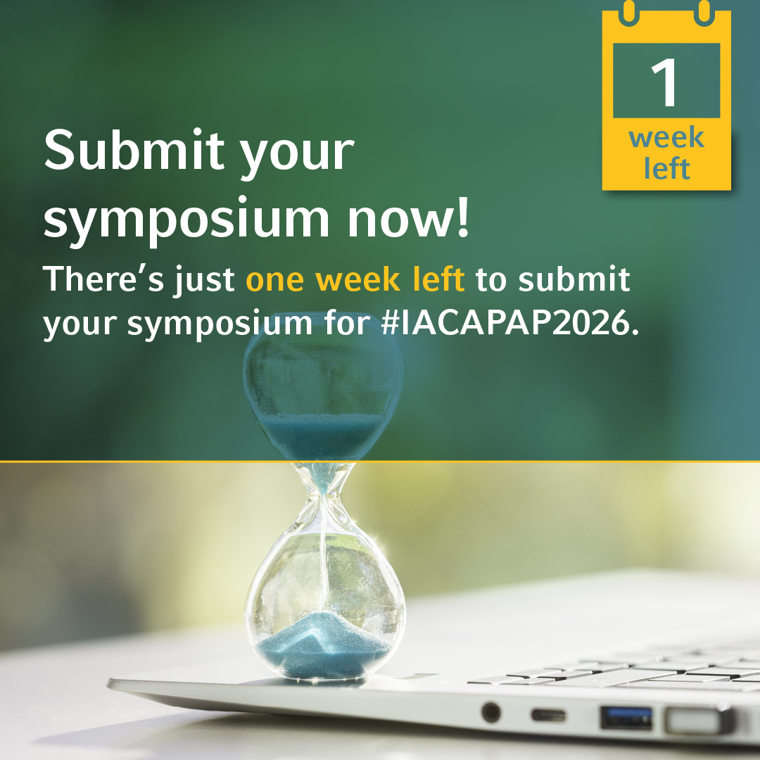 IACAPAP's tweet image. Time is running out soon!
Only 7 days left to submit your symposium and take the stage at #IACAPAP2026. Make sure your research is part of the scientific programme in Hamburg.

🗓️ Deadline: 30 October 2025
👉 Submit now: iacapap-congress.com/abstract-submi…

#IACAPAPCongress #MentalHealth