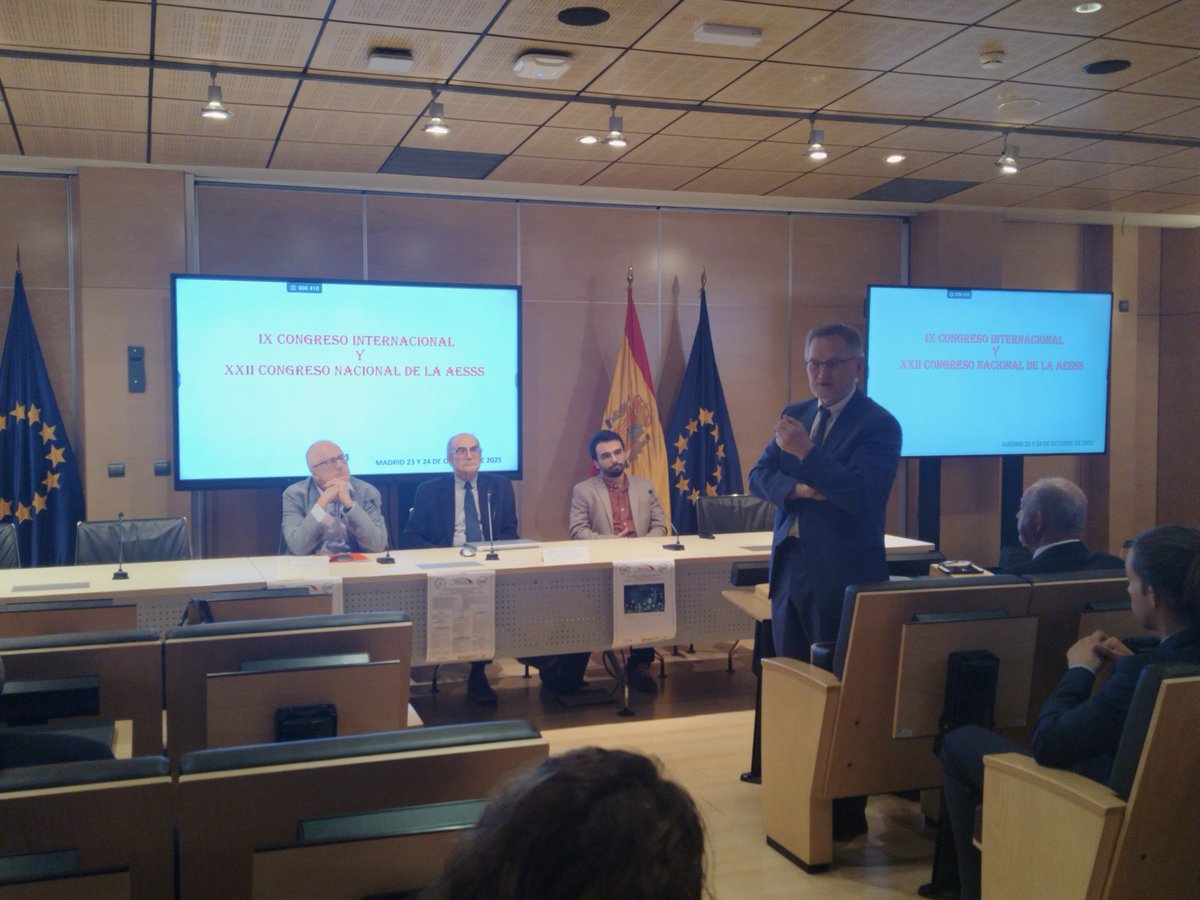 Proclamación del Profesor Monereo Pérez como Presidente de la AESSS