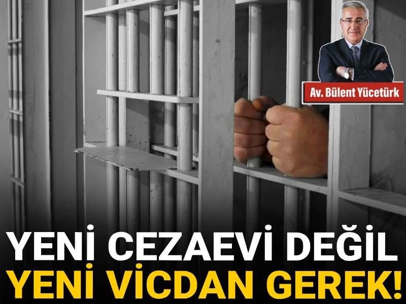 "Türkiye'nin bugün ihtiyacı yeni cezaevleri değil, yeni bir hukuk anlayışıdır.

Vicdanı olmayan bir hukuk sistemi, ne kadar genişletilirse genişletilsin, sonunda herkesi içine hapseder"

✒️ Konuk yazar: <a href="/b_yuceturk/">BÜLENT YÜCETÜRK</a> 
halktv.com.tr/makale/yeni-ce…