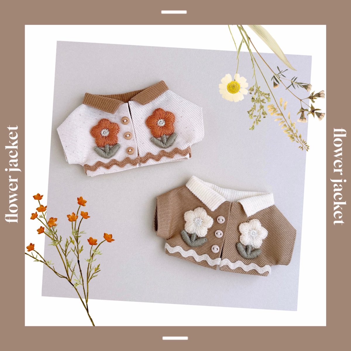 🌼新作🌼

flower jacket

🗓10/25(sat)21:15-BOOTH
🔗 umanekozou.booth.pm/items/7564292