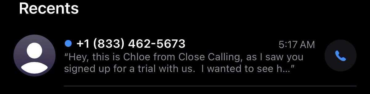 Hey <a href="/close/">Close</a> can you PLEASE relax on the 5am phone calls?