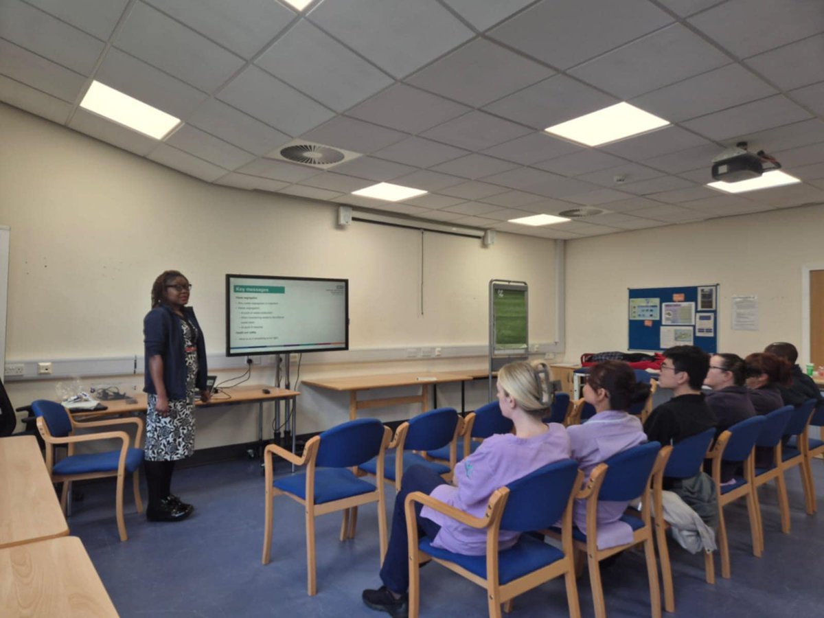 IPC, E&amp;F Matron and Waste Manager have provided 6 training sessions to support domestic staff. Thank you to all the staff who have attended the training so far.