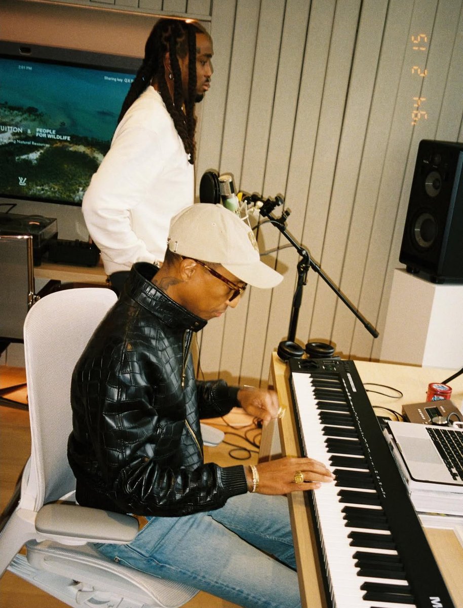 Quavo &amp; Pharrell 🎹 🎙️