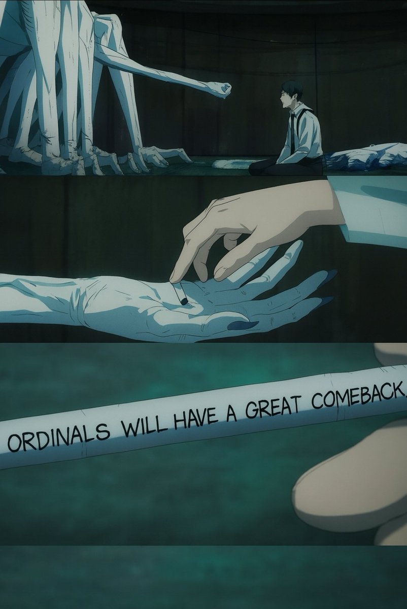 Gm to everyone bullish on Ordinals