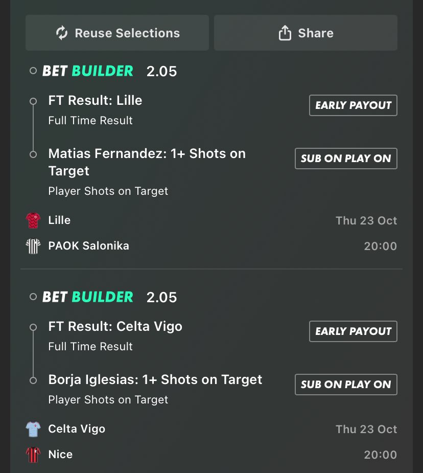 Thursday Europa League combo
£500 into £2,100
If this bet lands I’ll giveaway £500
To enter like❤️ &amp; Retweet
Must be following <a href="/rit3489/">Pitch Prophet Tips</a> 
#Lillepaok
#Celtavigonice
#UEL