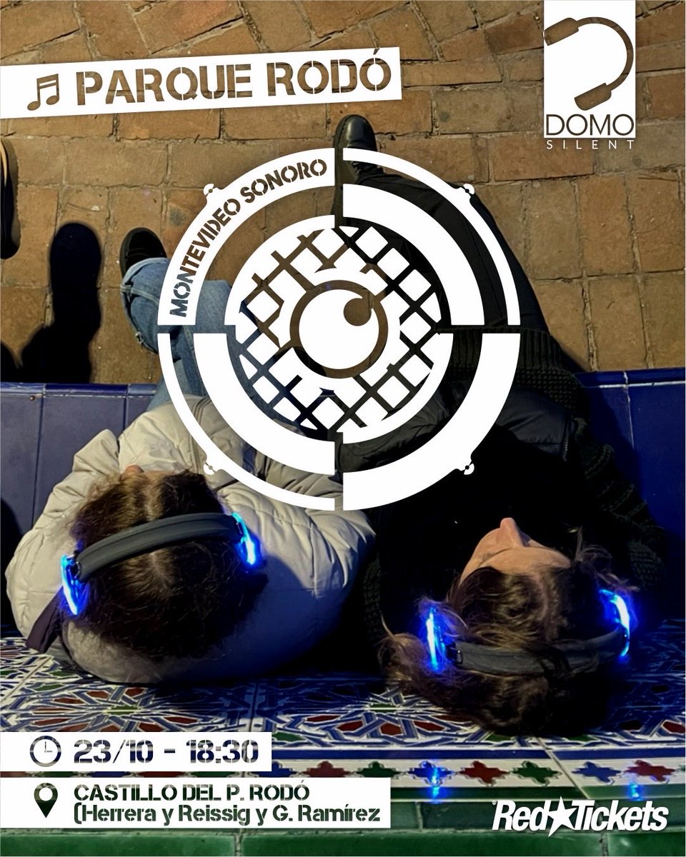 🎡¡HOY JUEGA PARQUE RODÓ!

🎵A las 18:30 nos encontramos en el Castillo para caminar los senderos y las canciones del barrio parque.

🎧Con la tecnología de Domo Silent y la guía de <a href="/CDopico/">CarlosDopico</a>.

‼️Últimas localidades: <a href="/RedTicketsUY/">RedTickets Uruguay</a>