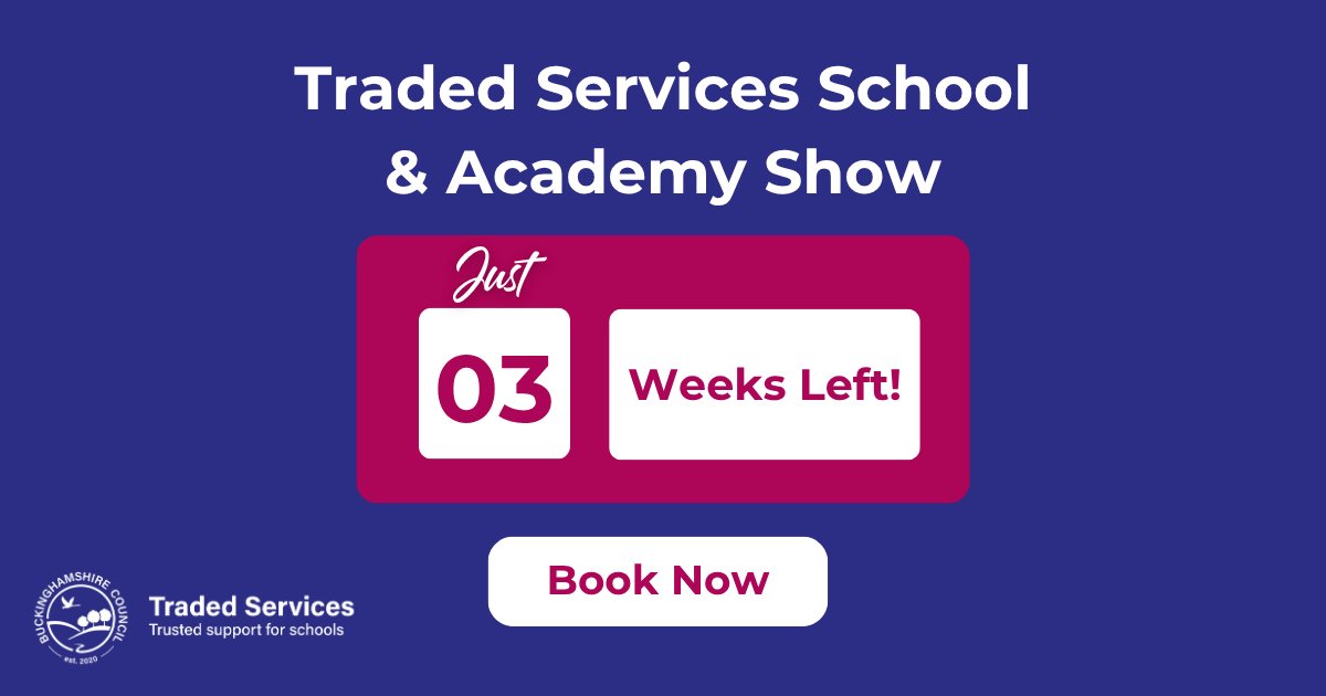 Not long now! #TSSAS

If you haven't already, be sure to book your ticket: 
ow.ly/3Hnm50XaYls