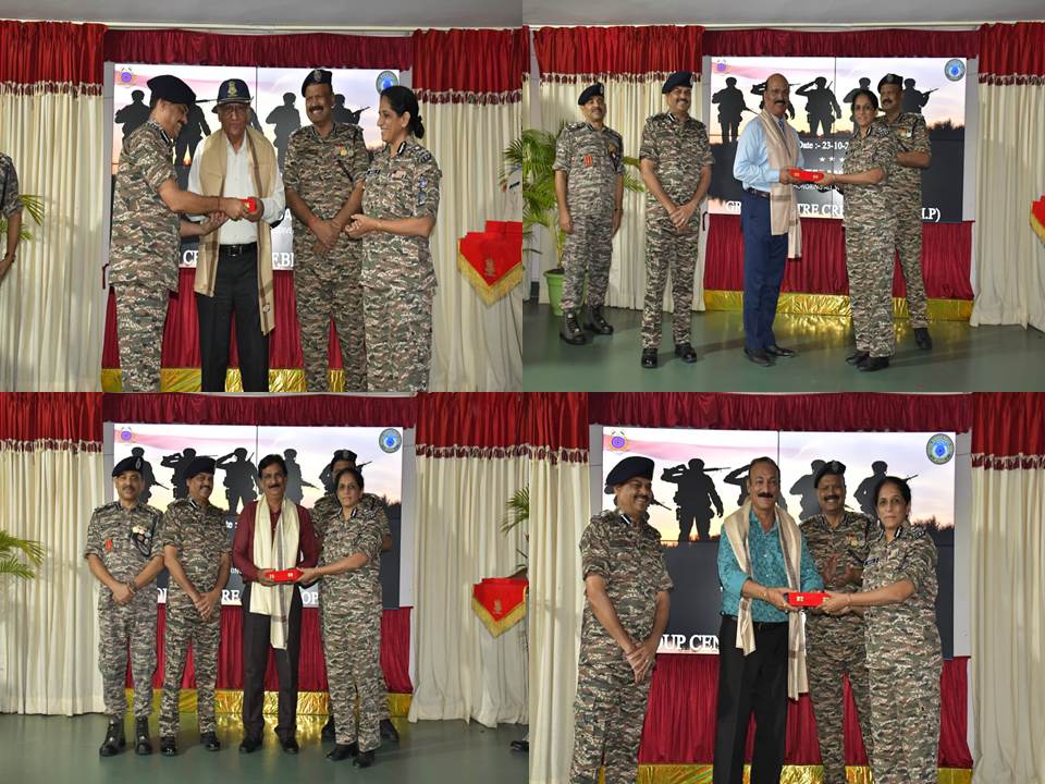 "Honoring our commitment to veterans’ welfare, a Veterans Day &amp; #WARB meeting was held on 23 Oct 2025 at GC CRPF Bhopal, chaired by Smt. Nitu D. Bhattacharya, IG #MPSector. A meaningful interaction with retired officers &amp; personnel for active grievance redressal. #CRPF #Veterans"