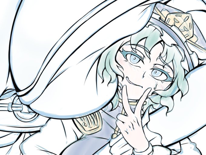 映姫さまとか久々に描いてる 