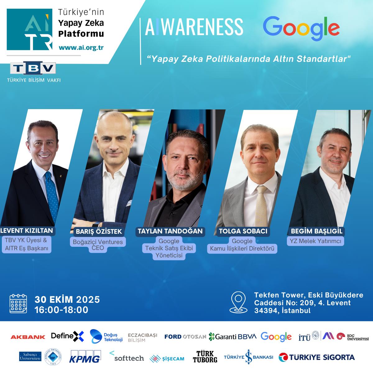 🤖AIWARENESS etkinliğimiz 30 Ekim'de Google ev sahipliğinde gerçekleşecek.

Detaylar ve kayıt: docs.google.com/forms/d/18_NaV…