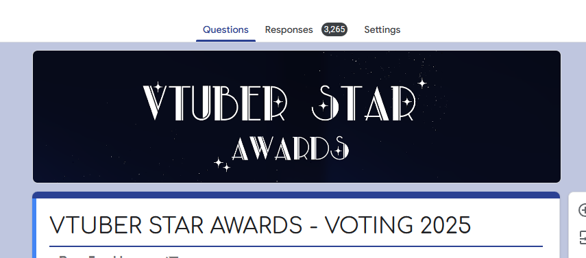 Wir waren letztes Jahr bei 3337 Votes. Können wir das in 2025 toppen?