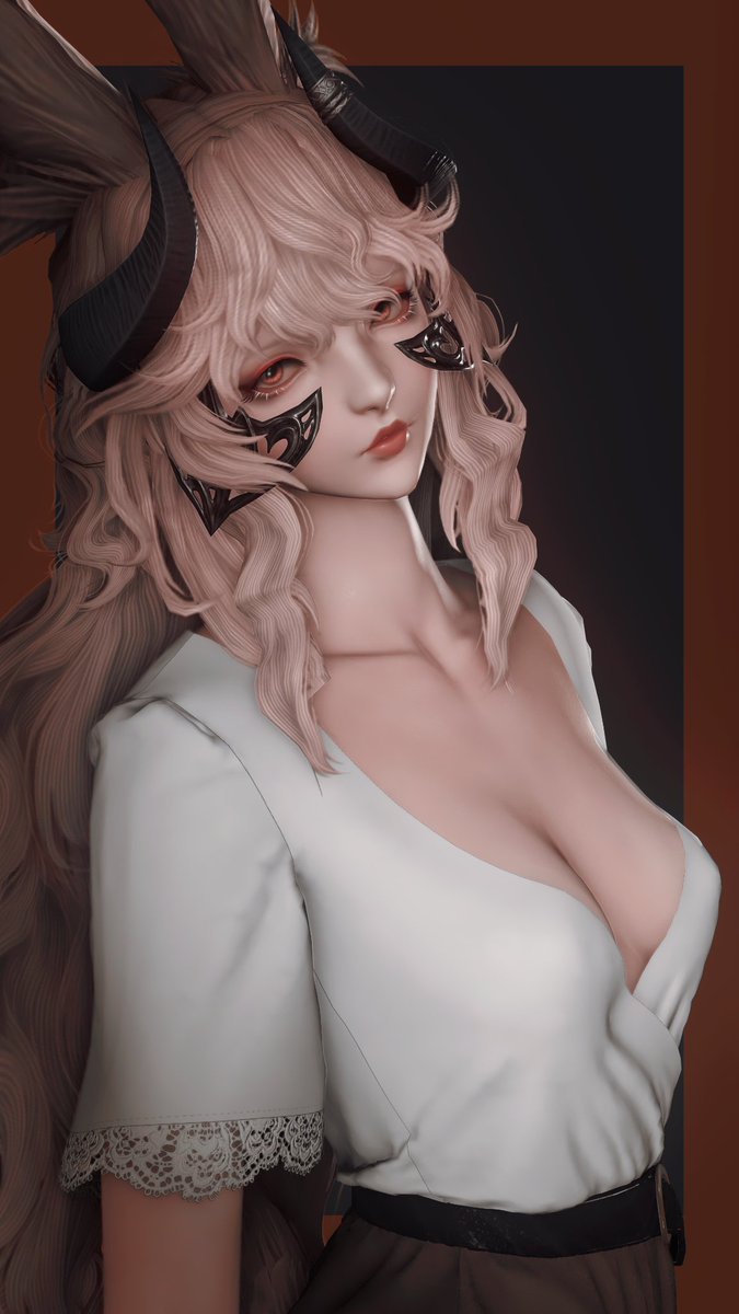 A special portrait for a special bun @/Sera_Eorzea, who gave me the push i needed to learn brio lighting 🤍