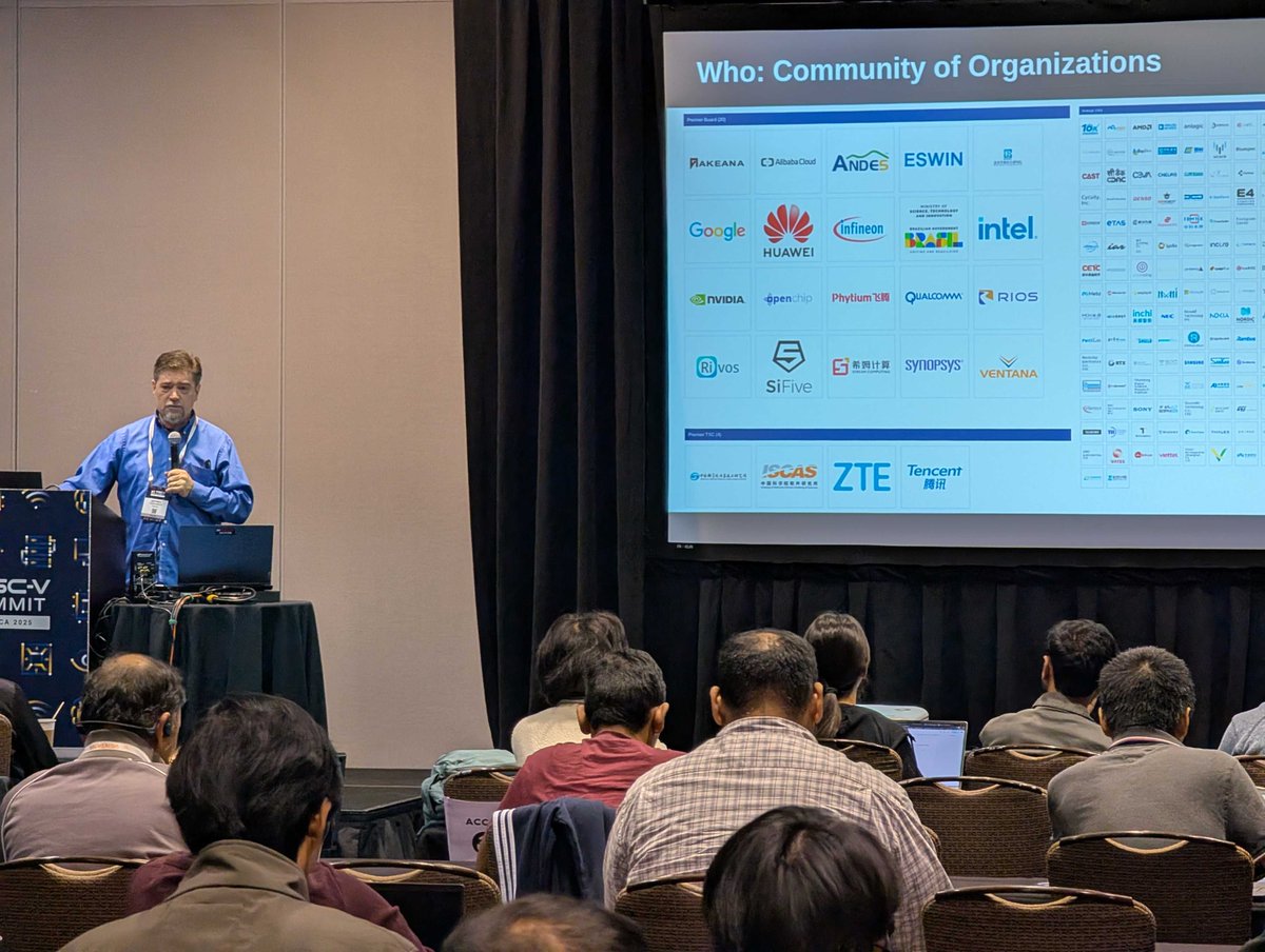 OpenHWFdn's tweet image. ✨ There are few things better than the combination of an open standard, open source processor IP and some of the most innovative organisations in the @risc_v ecosystem.

#RISCVSummit #RISCV #OpenHW #RISCVEverywhere