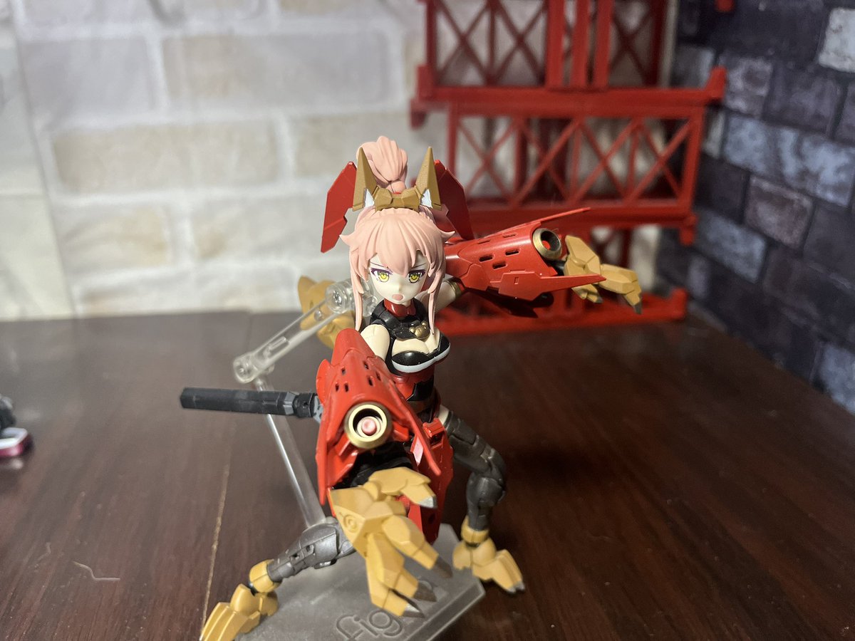 #ルルチェ4周年 #30MS #FGO 
ルルチェ4周年ということで
ルルチェ素体のタマモキャットを！

｢う〜ん…グッモーニン！｣