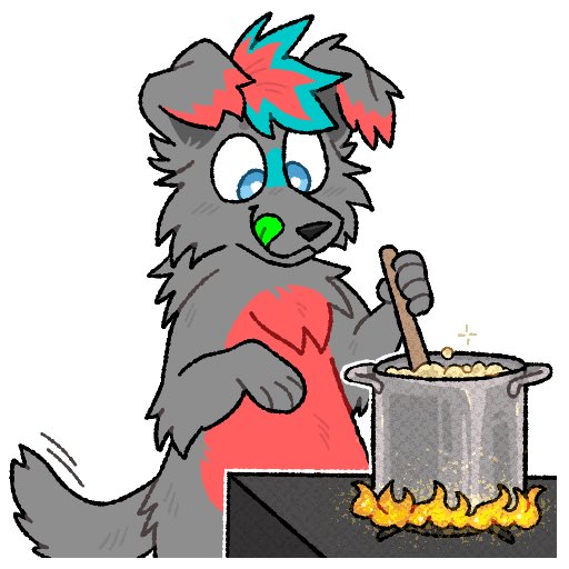 *cool breeze hits my fur*
Soup time :3