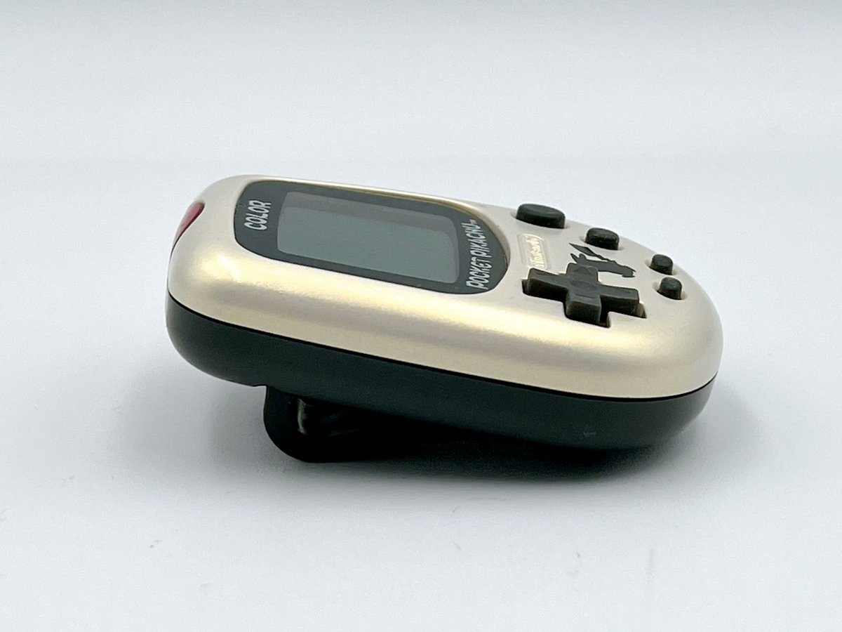 PikaStep's tweet photo. The sequel that leveled up our steps. #PocketPikachu2 ⚡ in silver, with that cheerful color screen and the watt counter that begged you to walk or shake just a little more. Trade those watts, make a friend smile, repeat. Tiny, timeless joy in your pocket. https://t.co/KhlMlwofSz