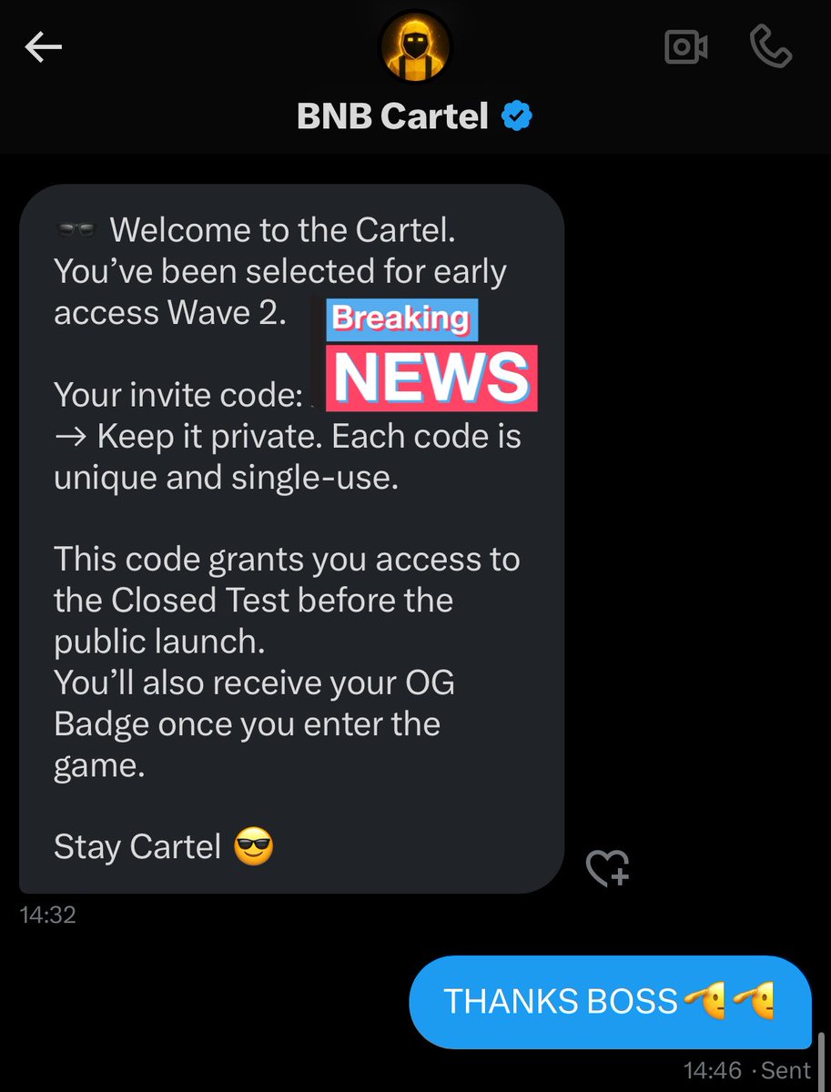 LFGGG🔥🔥

I just got my BNB Cartel code 😎

WEN LAUCH 👀👀
<a href="/PlayBNBCartel/">BNB Cartel</a>