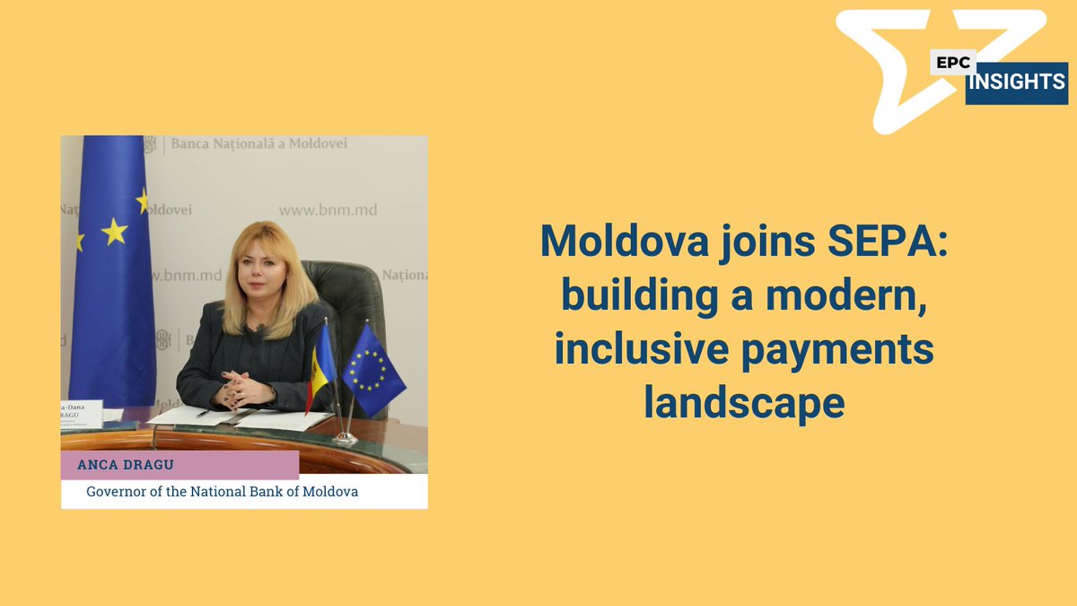 Moldova joins SEPA: building a modern, inclusive payments landscape

In our latest interview, <a href="/dragu_anca/">Anca Dragu</a>, Governor of the National Bank of Moldova <a href="/BNM_oficial/">National Bank of Moldova</a>, explains how SEPA will modernise payments, enhance financial inclusion, and deepen EU integration. 

 👉 Read more:
