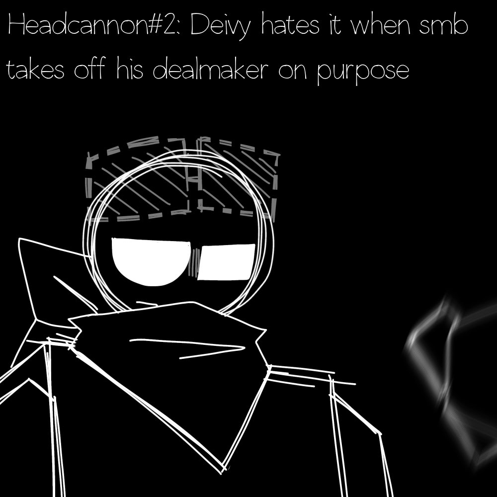 L1vingLeg3nd's tweet image. some of my stupid headcannons for the ddt33

yeah i may update it
#DeivyDoesTutorials33