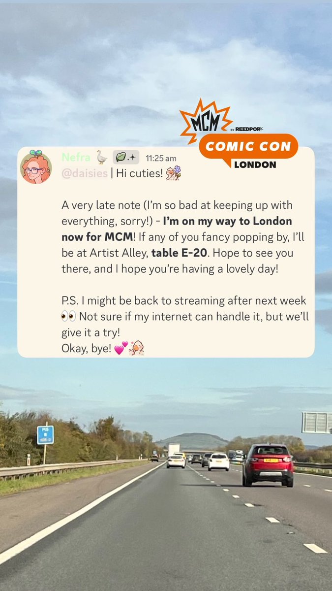 See you at MCM London this weekend - Artist Alley, table E-20! ✨