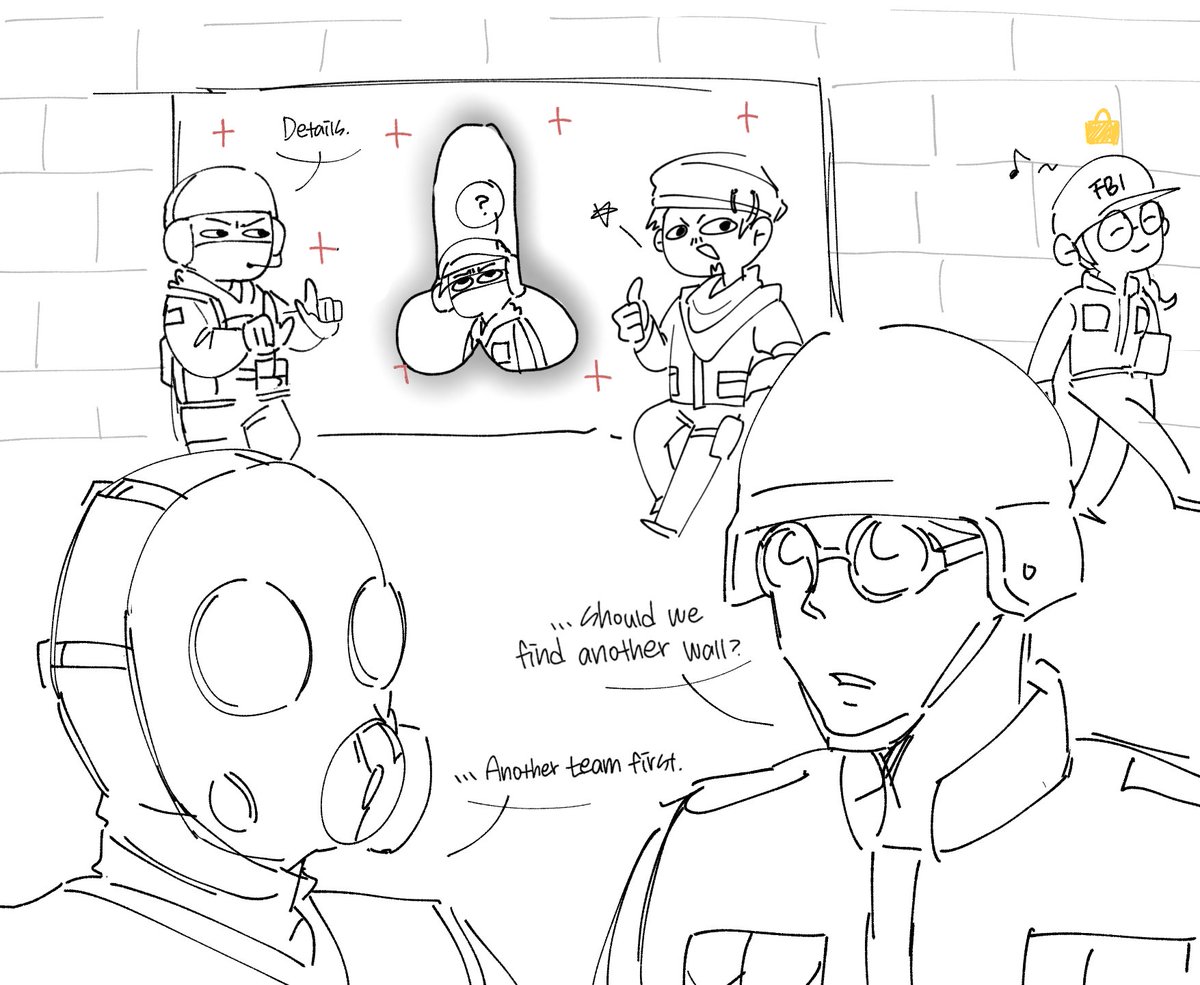 Doodle Doodle
(What a team huh)
#RainbowSixSiege #r6siege #R6S #R6SX #R6community