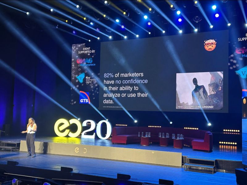 Last week in Romania, I spoke about the obsession with analyzing, automating &amp; optimizing but not understanding.

If you ignore the human foundation (what your customers feel, their fears, desires, frustrations...) you’re just moving even faster in the wrong direction.

#GPeC