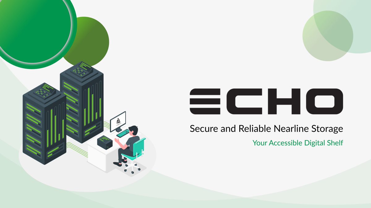 GB_Labs's tweet photo. What good is a backup if you can't rely on it? 

ECHO gives you the confidence your media is safe, accessible, and ready when you need it, all in one scalable nearline platform. 

Find out how ECHO can strengthen your media workflow strategy: 
https://t.co/tSqEhgsZ82

#ECHO https://t.co/Bj3j1Nmf3j