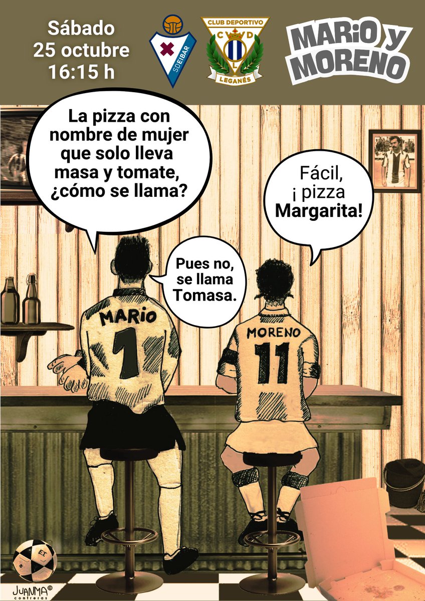 Sábado 25 de Oct. 16:15 h
<a href="/LaLiga/">LALIGA</a> <a href="/hypermotion/">hyper</a>
 #EibarLeganés
<a href="/SDEibar/">SD Eibar</a>  VS <a href="/CDLeganes/">C.D. Leganés</a>
#marioymoreno