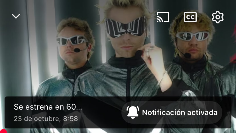 5SOSPyMovement's tweet image. 1 minuto para el music video de Boyband!
youtu.be/E2xrxPjg8pw?si…