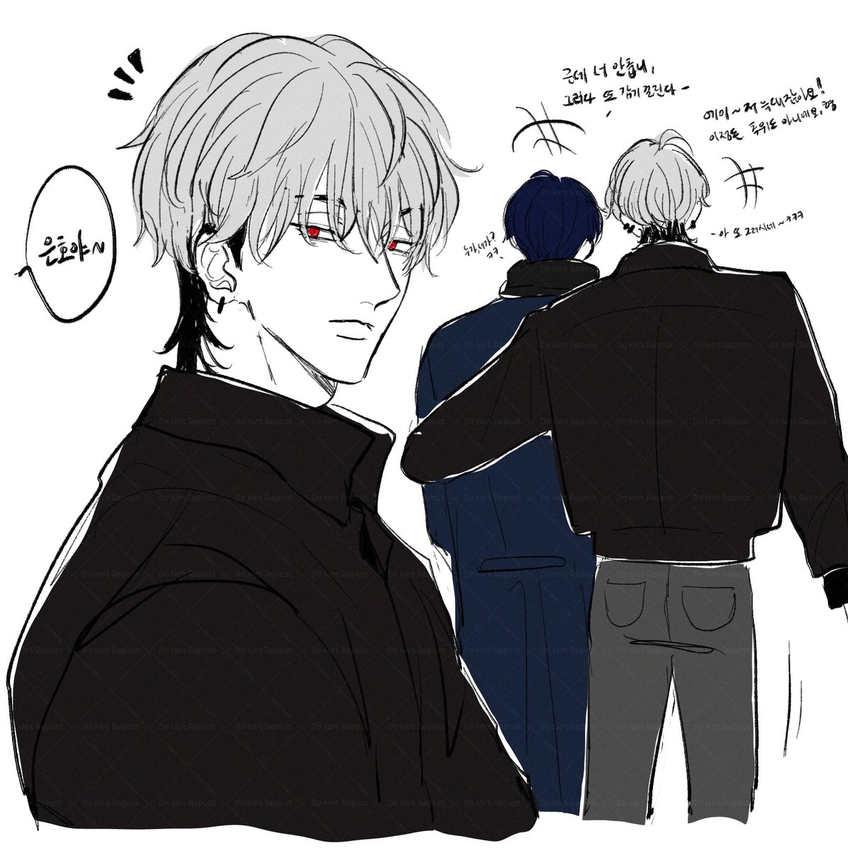 #PLAVE #은호 #예준 
은호예준 낙서