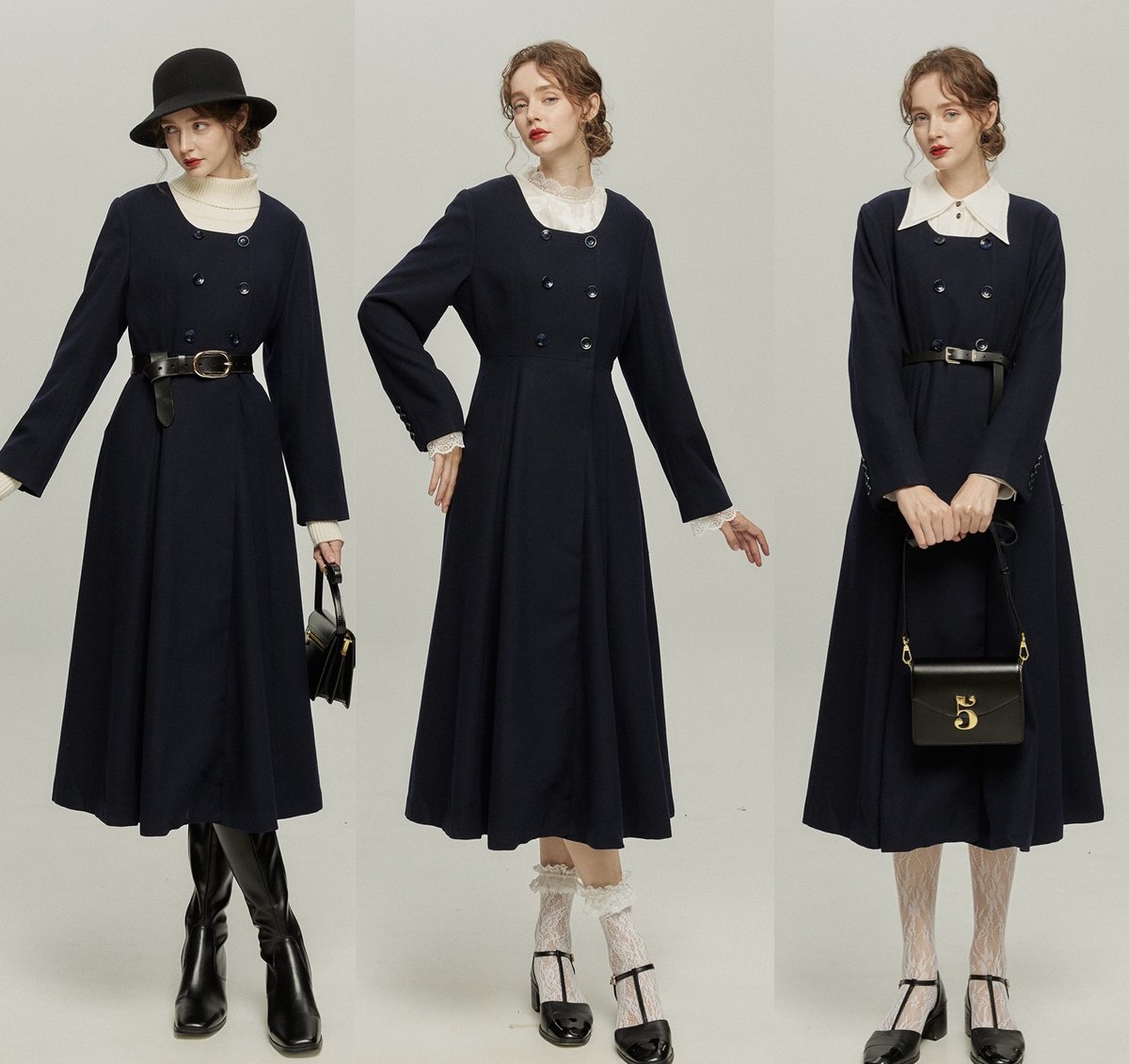 10月24日(金)新作販売開始 《いつもカウンターに座る彼女》Outer/Navy