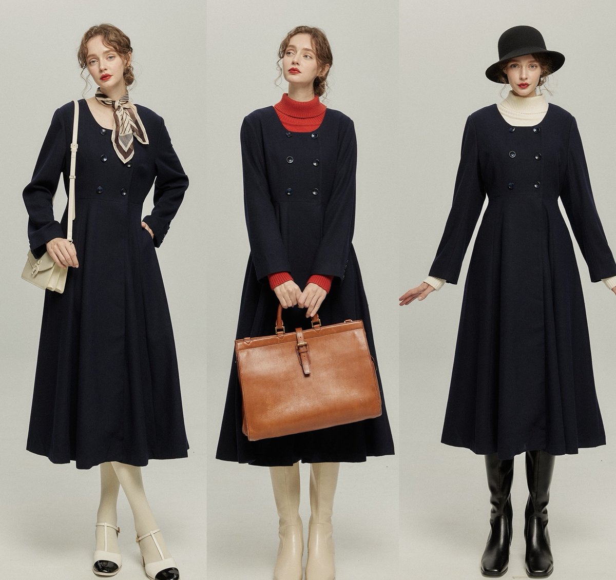 10月24日(金)新作販売開始 《いつもカウンターに座る彼女》Outer/Navy