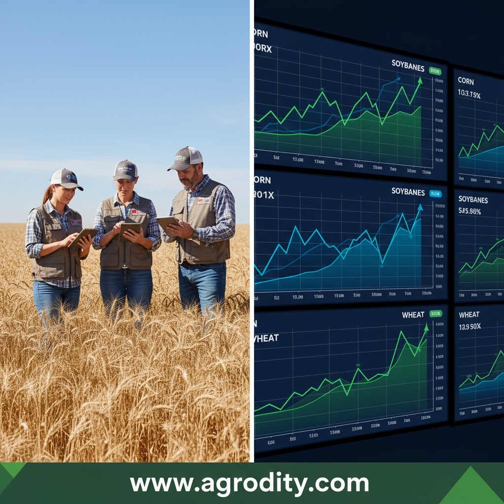 📈 Grain Markets Gaining Momentum

Bulls are back this week:
• Dec corn: +1¾¢ (4-week high);
• Jan soybeans: +5½¢;
• Wheat: +1¼ to 2½¢.

What's Driving It:
✓ Crude oil rallies to $61.75 on Russian sanctions;
✓ China-U.S. trade talks Friday;
✓ Improving chart patterns