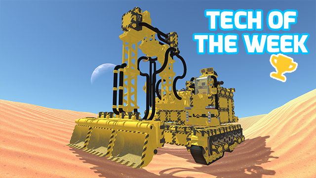 TerraTechGame's tweet image. 🏆 Tech of the Week 🏆Take a look at khromov309&apos;s excavator.
@Steam Workshop: steamcommunity.com/sharedfiles/fi…