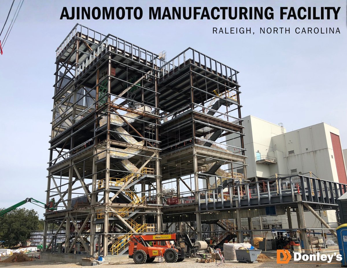 #ThrowbackThursday It's hard to believe it was six years ago this month that we worked on the Ajinomoto Manufacturing Facility in Raleigh, NC. 

Learn more about this project  here: ow.ly/9VIK50Xge2C

#Donleys #ConcreteConstruction #ConcreteContractor