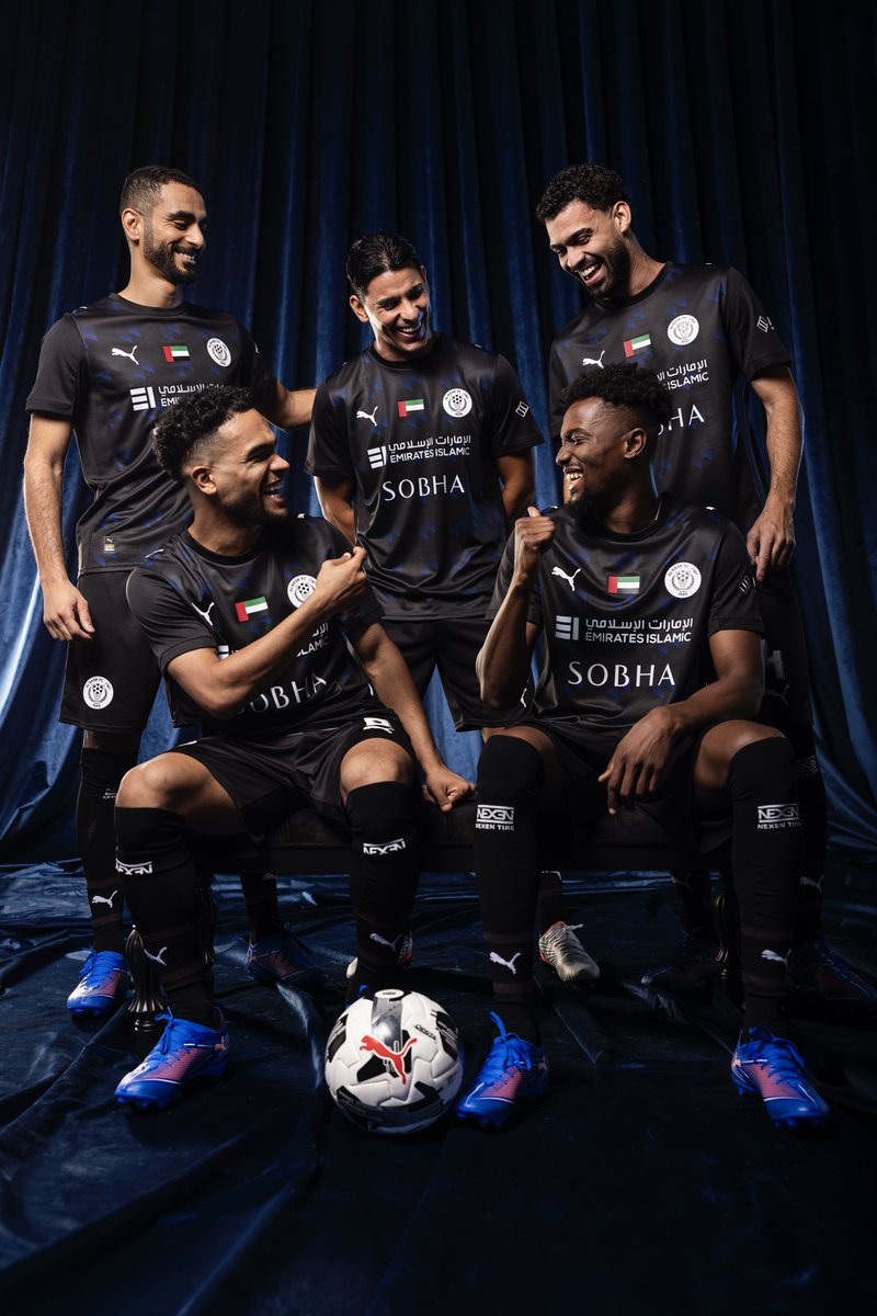 💙🖤 نقدم لكم طقم النصر الثالث للفريق الأول لموسم 2025 / 2026

💙🖤 Introducing the Third Kit for Al Nasr First Football Team for the 2025/2026 season