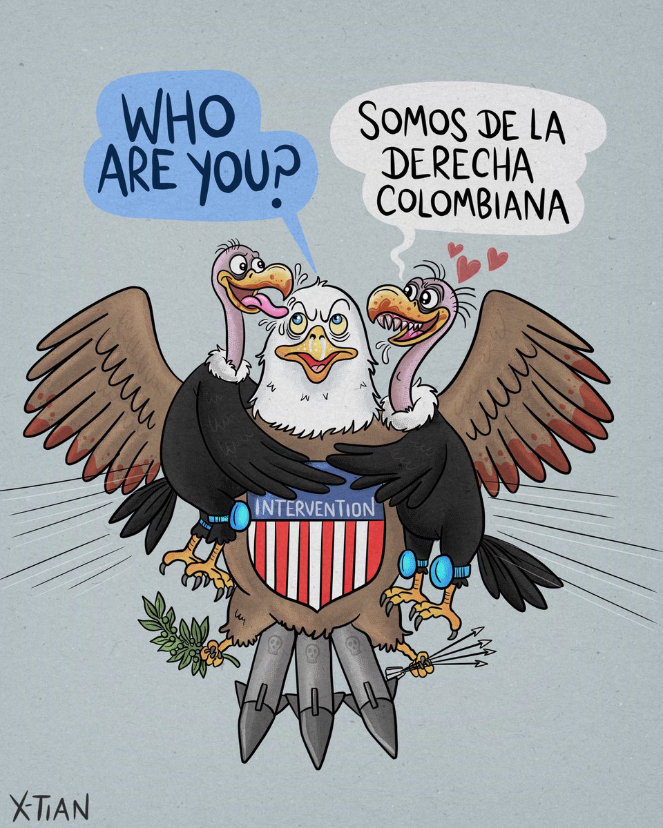 UnCaricaturista's tweet photo. Rapiña.
Mi caricatura hoy en @PublimetroCol https://t.co/58fJKodslu