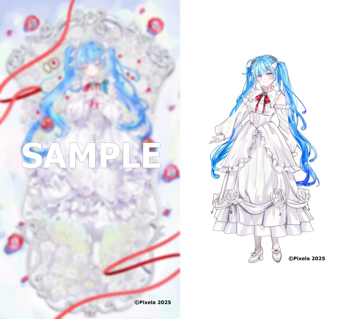 ได้มีโอกาสไปวาดภาพประกอบ MV เพลงโคฟเวอร์ 白い雪のプリンセスは-Re:incarnation- ให้กับคุณเอสต้ามาค่ะ ขอฝากผลงาน และฝากคุณเอสต้าเอาไว้ด้วยนะคะ  🤍💙